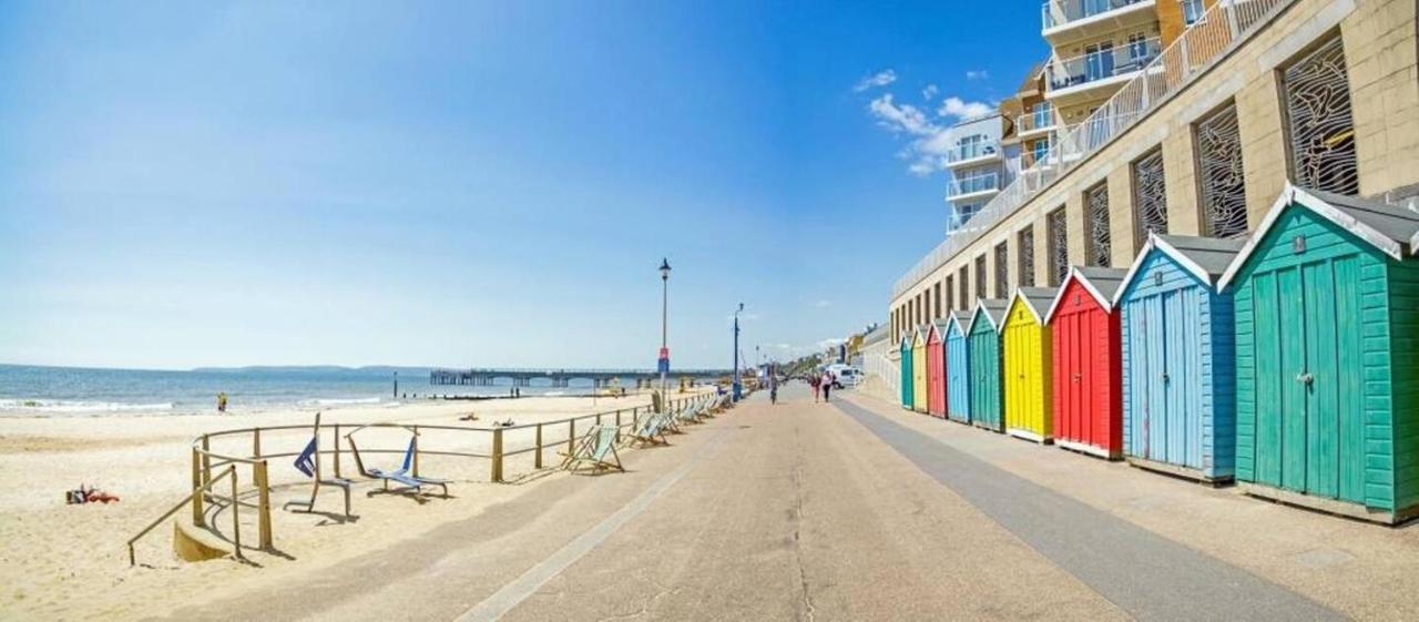 Flat-B, 4 Adults, 20 Mins To Beach, Netflix, Wifi, Sleeps 4 Adults 伯恩茅斯 外观 照片